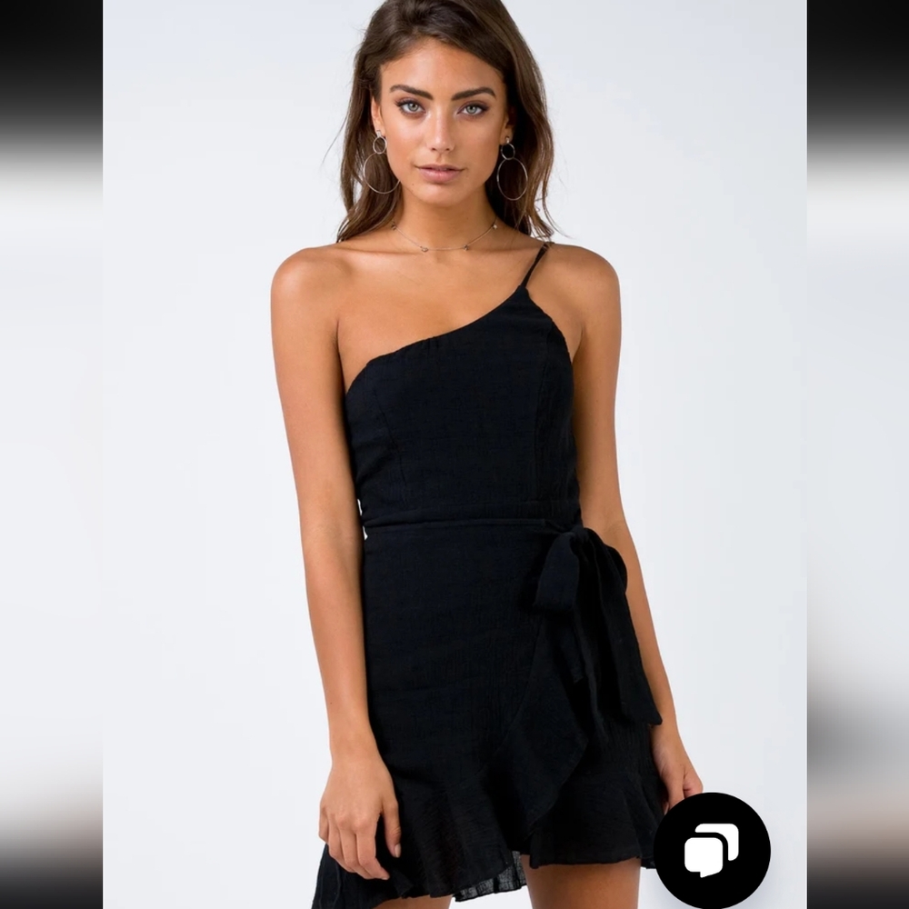 Princess  Polly MINI DRESS BLACK SIZE 0
